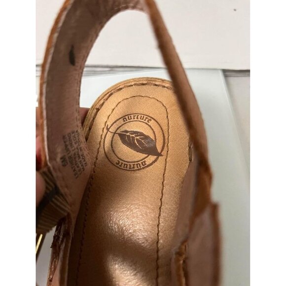 Nurture camel leather sandals size 6 - Picture 5 of 6